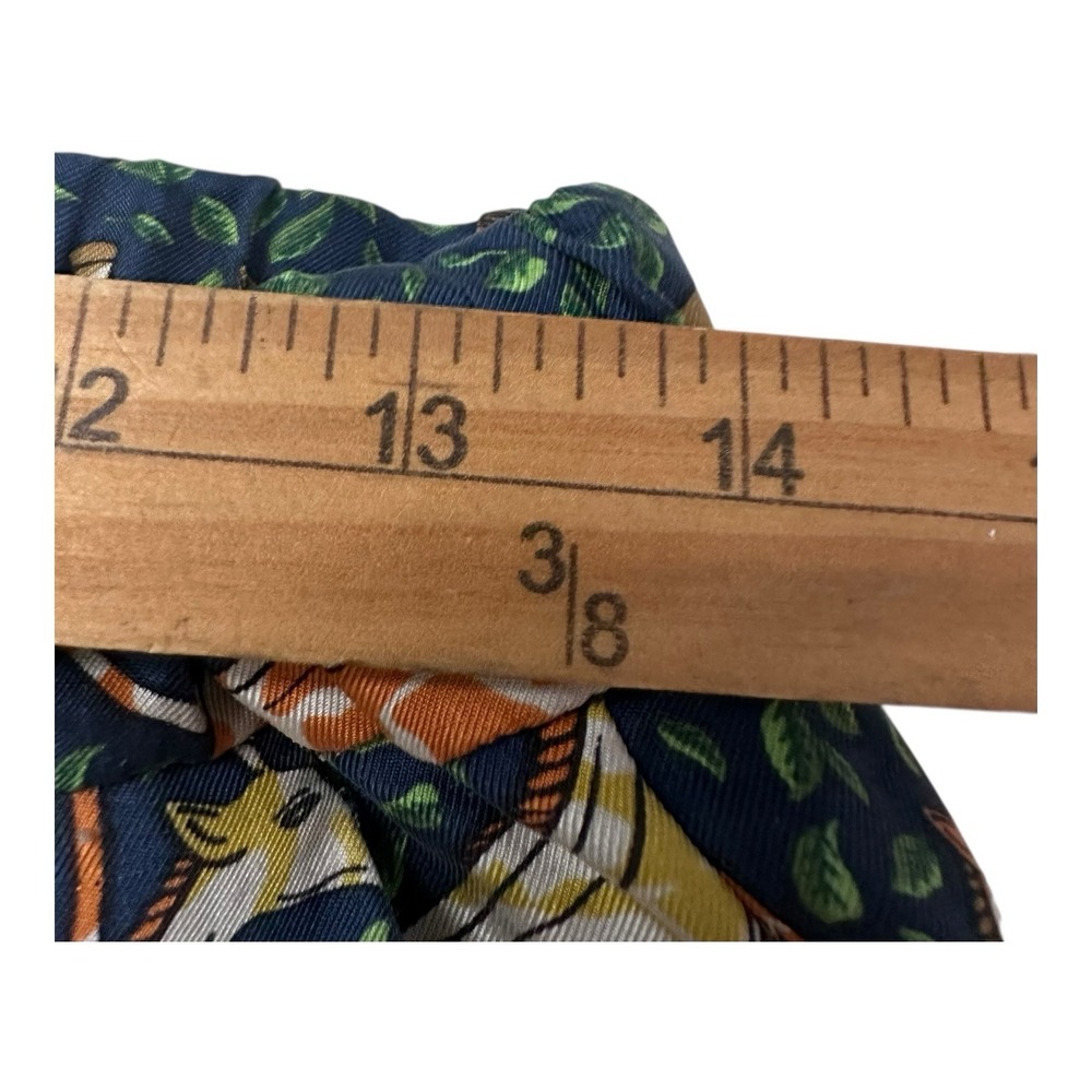 J CREW Women Pull On SilkTwill Pant in Giraffes Print Size S/M - Picture 8 of 16